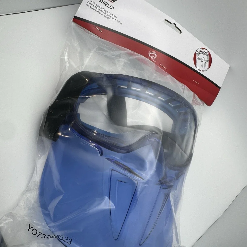 Kimberly Clark Jackson Anti-Fog Shield V90 Blue ~ Monogoggle Protection 18629